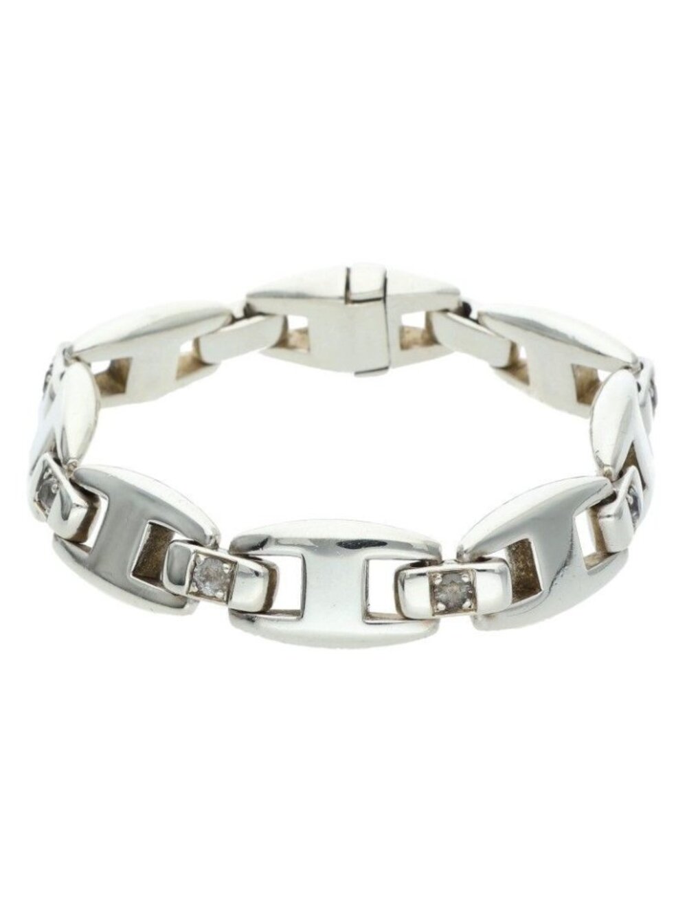 Hermes Cassiopeia Silver Bracelet